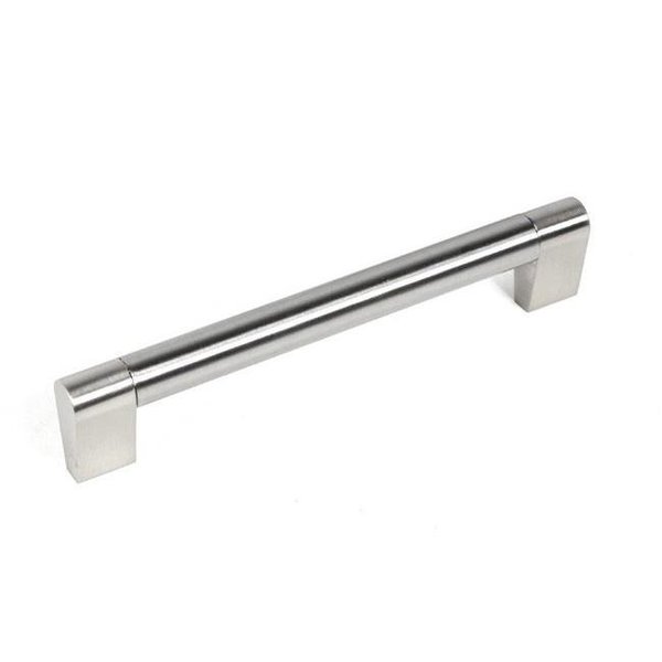 Contempo Living Contempo Living W0802-7 7 in. Stainless Steel with Brushed Nickel Cabinet Handle W0802-7